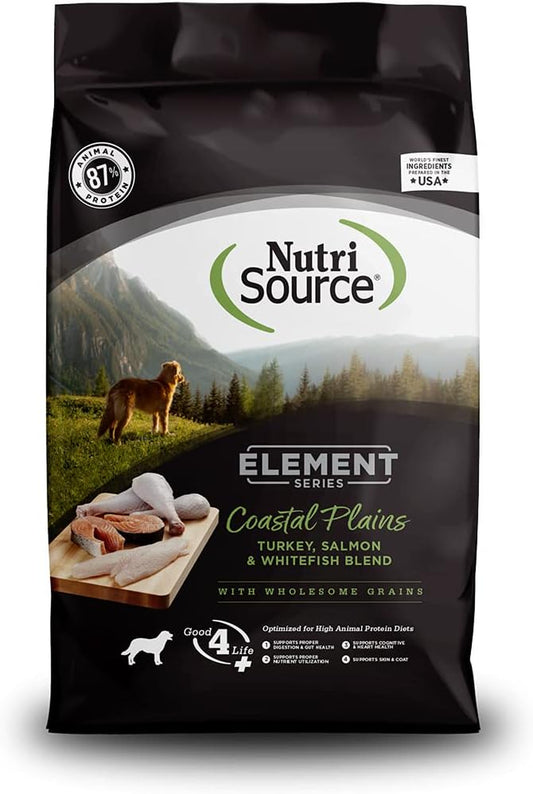 Element Series Coastal Plains Dry Dog Food, Turkey, Salmon and Whitefish, 4LB